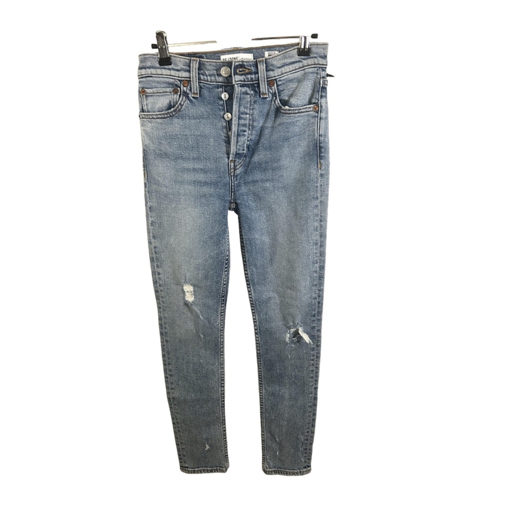 NWT Women's Re/Done Jeans High-Rise Straight Leg, Size 26